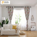 DIHIN HOME Colorful Butterflies Printed,Blackout Grommet Window Curtain for Living Room ,52x63-inch,1 Panel Roman Shades Curtains Window Blinds custom curtains blackout curtains curtains for living room sheer curtains curtain fabric linen curtains kitchen curtains velvet curtains pinch pleat curtains bay window curtains outdoor curtains pleated curtains floral curtains dining room curtains kitchen valances drapes for bedroom patio curtains nursery curtains grommet curtains