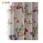 DIHIN HOME Colorful Butterflies Printed,Blackout Grommet Window Curtain for Living Room ,52x63-inch,1 Panel Roman Shades Curtains Window Blinds custom curtains blackout curtains curtains for living room sheer curtains curtain fabric linen curtains kitchen curtains velvet curtains pinch pleat curtains bay window curtains outdoor curtains pleated curtains floral curtains dining room curtains kitchen valances drapes for bedroom patio curtains nursery curtains grommet curtains