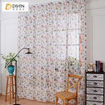 DIHIN HOME Colorful Owl Printed,Sheer Curtain,Blackout Grommet Window Curtain for Living Room ,52x63-inch,1 Panel Roman Shades Curtains Window Blinds custom curtains blackout curtains curtains for living room sheer curtains curtain fabric linen curtains kitchen curtains velvet curtains pinch pleat curtains bay window curtains outdoor curtains pleated curtains floral curtains dining room curtains kitchen valances drapes for bedroom patio curtains nursery curtains grommet curtains