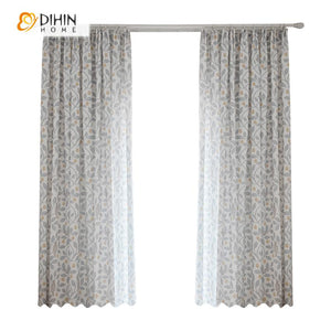 DIHIN HOME Cotton Linen Bird and Tree Printed,Blackout Grommet Window Curtain for Living Room ,52x63-inch,1 Panel Roman Shades Curtains Window Blinds custom curtains blackout curtains curtains for living room sheer curtains curtain fabric linen curtains kitchen curtains velvet curtains pinch pleat curtains bay window curtains outdoor curtains pleated curtains floral curtains dining room curtains kitchen valances drapes for bedroom patio curtains nursery curtains grommet curtains