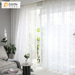 DIHIN HOME Cotton Linen Meteor Shower Shape ,Sheer Curtain, Grommet Window Curtain for Living Room ,52x63-inch,1 Panel Roman Shades Curtains Window Blinds custom curtains blackout curtains curtains for living room sheer curtains curtain fabric linen curtains kitchen curtains velvet curtains pinch pleat curtains bay window curtains outdoor curtains pleated curtains floral curtains dining room curtains kitchen valances drapes for bedroom patio curtains nursery curtains grommet curtains