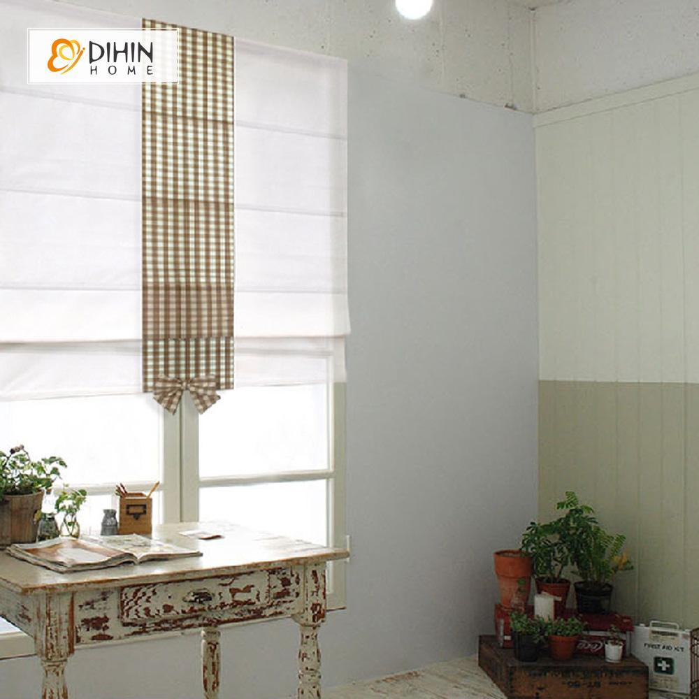 DIHIN HOME Cute Bow Printed Roman Shades ,Easy Install Washable Curtains ,Customized Window Curtain Drape, 24"W X 64"H Roman Shades Curtains Window Blinds custom curtains blackout curtains curtains for living room sheer curtains curtain fabric linen curtains kitchen curtains velvet curtains pinch pleat curtains bay window curtains outdoor curtains pleated curtains floral curtains dining room curtains kitchen valances drapes for bedroom patio curtains nursery curtains grommet curtains
