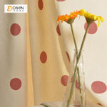 DIHIN HOME Cute Red Points Printed，Blackout Grommet Window Curtain for Living Room ,52x63-inch,1 Panel Roman Shades Curtains Window Blinds custom curtains blackout curtains curtains for living room sheer curtains curtain fabric linen curtains kitchen curtains velvet curtains pinch pleat curtains bay window curtains outdoor curtains pleated curtains floral curtains dining room curtains kitchen valances drapes for bedroom patio curtains nursery curtains grommet curtains