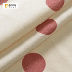 DIHIN HOME Cute Red Points Printed，Blackout Grommet Window Curtain for Living Room ,52x63-inch,1 Panel Roman Shades Curtains Window Blinds custom curtains blackout curtains curtains for living room sheer curtains curtain fabric linen curtains kitchen curtains velvet curtains pinch pleat curtains bay window curtains outdoor curtains pleated curtains floral curtains dining room curtains kitchen valances drapes for bedroom patio curtains nursery curtains grommet curtains