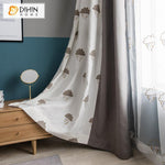 DIHIN HOME Dark Cloud Embroidered,Blackout Grommet Window Curtain for Living Room ,52x63-inch,1 Panel Roman Shades Curtains Window Blinds custom curtains blackout curtains curtains for living room sheer curtains curtain fabric linen curtains kitchen curtains velvet curtains pinch pleat curtains bay window curtains outdoor curtains pleated curtains floral curtains dining room curtains kitchen valances drapes for bedroom patio curtains nursery curtains grommet curtains