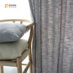 DIHIN HOME Dark Grey Solid ，Cotton Linen，Blackout Grommet Window Curtain for Living Room ,52x63-inch,1 Panel Roman Shades Curtains Window Blinds custom curtains blackout curtains curtains for living room sheer curtains curtain fabric linen curtains kitchen curtains velvet curtains pinch pleat curtains bay window curtains outdoor curtains pleated curtains floral curtains dining room curtains kitchen valances drapes for bedroom patio curtains nursery curtains grommet curtains