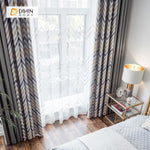 DIHIN HOME Dark Grey Wave Printed，Blackout Grommet Window Curtain for Living Room ,52x63-inch,1 Panel Roman Shades Curtains Window Blinds custom curtains blackout curtains curtains for living room sheer curtains curtain fabric linen curtains kitchen curtains velvet curtains pinch pleat curtains bay window curtains outdoor curtains pleated curtains floral curtains dining room curtains kitchen valances drapes for bedroom patio curtains nursery curtains grommet curtains