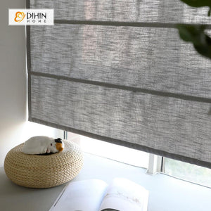DIHIN HOME Dark Translucent Printed Roman Shades ,Easy Install Washable Curtains ,Customized Window Curtain Drape, 24"W X 64"H Roman Shades Curtains Window Blinds custom curtains blackout curtains curtains for living room sheer curtains curtain fabric linen curtains kitchen curtains velvet curtains pinch pleat curtains bay window curtains outdoor curtains pleated curtains floral curtains dining room curtains kitchen valances drapes for bedroom patio curtains nursery curtains grommet curtains