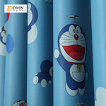 DIHIN HOME Doraemon Printed,Blackout Grommet Window Curtain for Living Room ,52x63-inch,1 Panel Roman Shades Curtains Window Blinds custom curtains blackout curtains curtains for living room sheer curtains curtain fabric linen curtains kitchen curtains velvet curtains pinch pleat curtains bay window curtains outdoor curtains pleated curtains floral curtains dining room curtains kitchen valances drapes for bedroom patio curtains nursery curtains grommet curtains