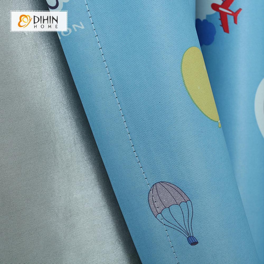 DIHIN HOME Doraemon Printed,Blackout Grommet Window Curtain for Living Room ,52x63-inch,1 Panel Roman Shades Curtains Window Blinds custom curtains blackout curtains curtains for living room sheer curtains curtain fabric linen curtains kitchen curtains velvet curtains pinch pleat curtains bay window curtains outdoor curtains pleated curtains floral curtains dining room curtains kitchen valances drapes for bedroom patio curtains nursery curtains grommet curtains