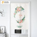 DIHIN HOME Dream Home With Triangle Printed Japanese Noren Doorway Curtain Tapestry,Cotton Linen,Door Way Curtain Door Hanging Tapestry,33.5''Wx59''L,1 Panel Roman Shades Window Curtains Curtains Window Blinds Curtains Drapes linen drapery curtains and drapes windows drapes custom curtains blackout curtains curtains for living room window shades sheer curtains curtain fabric window treatments custom drapery
