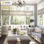 DIHIN HOME Elegant Grey Printed Roman Shades ,Easy Install Washable Curtains ,Customized Window Curtain Drape, 24"W X 64"H Roman Shades Curtains Window Blinds custom curtains blackout curtains curtains for living room sheer curtains curtain fabric linen curtains kitchen curtains velvet curtains pinch pleat curtains bay window curtains outdoor curtains pleated curtains floral curtains dining room curtains kitchen valances drapes for bedroom patio curtains nursery curtains grommet curtains