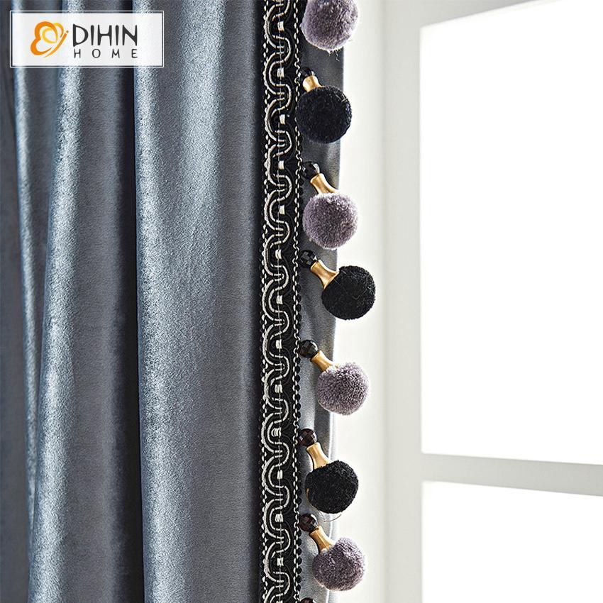 DIHIN HOME Elegant Luxurious Printed,Blackout Curtains Grommet Window Curtain for Living Room ,52x84-inch,1 Panel Roman Shades Curtains Window Blinds custom curtains blackout curtains curtains for living room sheer curtains curtain fabric linen curtains kitchen curtains velvet curtains pinch pleat curtains bay window curtains outdoor curtains pleated curtains floral curtains dining room curtains kitchen valances drapes for bedroom patio curtains nursery curtains grommet curtains