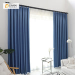 DIHIN HOME Elegant Solid Blue Printed，Blackout Grommet Window Curtain for Living Room ,52x63-inch,1 Panel Roman Shades Curtains Window Blinds custom curtains blackout curtains curtains for living room sheer curtains curtain fabric linen curtains kitchen curtains velvet curtains pinch pleat curtains bay window curtains outdoor curtains pleated curtains floral curtains dining room curtains kitchen valances drapes for bedroom patio curtains nursery curtains grommet curtains