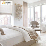 DIHIN HOME Elegant White Printed Roman Shades ,Easy Install Washable Curtains ,Customized Window Curtain Drape, 24"W X 64"H Roman Shades Curtains Window Blinds custom curtains blackout curtains curtains for living room sheer curtains curtain fabric linen curtains kitchen curtains velvet curtains pinch pleat curtains bay window curtains outdoor curtains pleated curtains floral curtains dining room curtains kitchen valances drapes for bedroom patio curtains nursery curtains grommet curtains