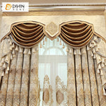 DIHIN HOME Embroidered Valance ,Blackout Curtains Grommet Window Curtain for Living Room ,52x90-inch,1 Panel Roman Shades Curtains Window Blinds custom curtains blackout curtains curtains for living room sheer curtains curtain fabric linen curtains kitchen curtains velvet curtains pinch pleat curtains bay window curtains outdoor curtains pleated curtains floral curtains dining room curtains kitchen valances drapes for bedroom patio curtains nursery curtains grommet curtains