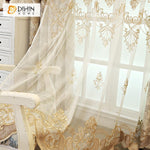 DIHIN HOME Embroidered Valance ,Blackout Curtains Grommet Window Curtain for Living Room ,52x90-inch,1 Panel Roman Shades Curtains Window Blinds custom curtains blackout curtains curtains for living room sheer curtains curtain fabric linen curtains kitchen curtains velvet curtains pinch pleat curtains bay window curtains outdoor curtains pleated curtains floral curtains dining room curtains kitchen valances drapes for bedroom patio curtains nursery curtains grommet curtains