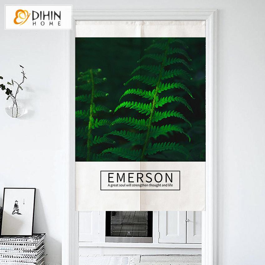 DIHIN HOME Emerson Printed Japanese Noren Doorway Curtain Tapestry,Cotton Linen,Door Way Curtain Door Hanging Tapestry,33.5''Wx59''L,1 Panel Roman Shades Curtains Window Blinds custom curtains blackout curtains curtains for living room sheer curtains curtain fabric linen curtains kitchen curtains velvet curtains pinch pleat curtains bay window curtains outdoor curtains pleated curtains floral curtains dining room curtains kitchen valances drapes for bedroom patio curtains nursery curtains grommet curtains