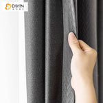 DIHIN HOME Euroeapn Luxury Grey Jacqaurd,Blackout Grommet Window Curtain for Living Room ,52x63-inch,1 Panel Roman Shades Curtains Window Blinds custom curtains blackout curtains curtains for living room sheer curtains curtain fabric linen curtains kitchen curtains velvet curtains pinch pleat curtains bay window curtains outdoor curtains pleated curtains floral curtains dining room curtains kitchen valances drapes for bedroom patio curtains nursery curtains grommet curtains