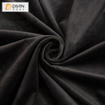 DIHIN HOME European Black Velvet Fabric,Blackout Grommet Window Curtain for Living Room ,52x63-inch,1 Panel Roman Shades Curtains Window Blinds custom curtains blackout curtains curtains for living room sheer curtains curtain fabric linen curtains kitchen curtains velvet curtains pinch pleat curtains bay window curtains outdoor curtains pleated curtains floral curtains dining room curtains kitchen valances drapes for bedroom patio curtains nursery curtains grommet curtains