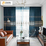 DIHIN HOME European Blue Color Customized Valance ,Blackout Curtains Grommet Window Curtain for Living Room ,52x84-inch,1 Panel Roman Shades Curtains Window Blinds custom curtains blackout curtains curtains for living room sheer curtains curtain fabric linen curtains kitchen curtains velvet curtains pinch pleat curtains bay window curtains outdoor curtains pleated curtains floral curtains dining room curtains kitchen valances drapes for bedroom patio curtains nursery curtains grommet curtains
