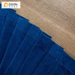 DIHIN HOME European Blue Velvet Fabric,Blackout Grommet Window Curtain for Living Room ,52x63-inch,1 Panel Roman Shades Curtains Window Blinds custom curtains blackout curtains curtains for living room sheer curtains curtain fabric linen curtains kitchen curtains velvet curtains pinch pleat curtains bay window curtains outdoor curtains pleated curtains floral curtains dining room curtains kitchen valances drapes for bedroom patio curtains nursery curtains grommet curtains