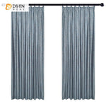 DIHIN HOME European Brief Jacquard Customized Curtains,Blackout Grommet Window Curtain for Living Room ,52x63-inch,1 Panel Curtains custom curtains blackout curtains curtains for living room curtain fabric linen curtains