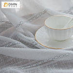 DIHIN HOME European Cotton Linen Geometric Embroidered Sheer Curtain,Grommet Window Curtain for Living Room ,52x63-inch,1 Panel Roman Shades Curtains Window Blinds custom curtains blackout curtains curtains for living room sheer curtains curtain fabric linen curtains kitchen curtains velvet curtains pinch pleat curtains bay window curtains outdoor curtains pleated curtains floral curtains dining room curtains kitchen valances drapes for bedroom patio curtains nursery curtains grommet curtains