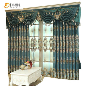 DIHIN HOME European Customized Curtains High Quality Valance ,Blackout Curtains Grommet Window Curtain for Living Room ,52x84-inch,1 Panel Roman Shades Curtains Window Blinds custom curtains blackout curtains curtains for living room sheer curtains curtain fabric linen curtains kitchen curtains velvet curtains pinch pleat curtains bay window curtains outdoor curtains pleated curtains floral curtains dining room curtains kitchen valances drapes for bedroom patio curtains nursery curtains grommet curtains