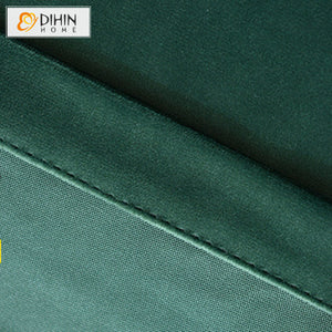 DIHIN HOME European Dark Green Color Velvet Fabric,Blackout Grommet Window Curtain for Living Room ,52x63-inch,1 Panel Roman Shades Curtains Window Blinds custom curtains blackout curtains curtains for living room sheer curtains curtain fabric linen curtains kitchen curtains velvet curtains pinch pleat curtains bay window curtains outdoor curtains pleated curtains floral curtains dining room curtains kitchen valances drapes for bedroom patio curtains nursery curtains grommet curtains