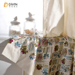 DIHIN HOME European Embroidered Curtain,Blackout Grommet Window Curtain for Living Room ,52x63-inch,1 Panel Roman Shades Curtains Window Blinds custom curtains blackout curtains curtains for living room sheer curtains curtain fabric linen curtains kitchen curtains velvet curtains pinch pleat curtains bay window curtains outdoor curtains pleated curtains floral curtains dining room curtains kitchen valances drapes for bedroom patio curtains nursery curtains grommet curtains