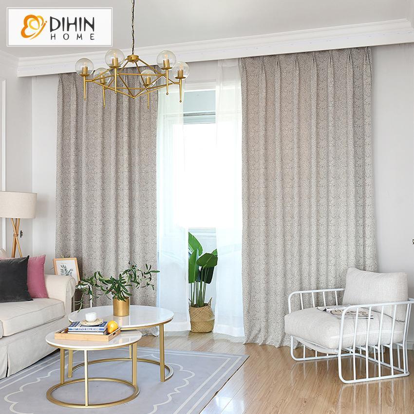 DIHIN HOME European Fashion Line Sense Curtains，Blackout Grommet Window Curtain for Living Room ,52x63-inch,1 Panel Roman Shades Curtains Window Blinds custom curtains blackout curtains curtains for living room sheer curtains curtain fabric linen curtains kitchen curtains velvet curtains pinch pleat curtains bay window curtains outdoor curtains pleated curtains floral curtains dining room curtains kitchen valances drapes for bedroom patio curtains nursery curtains grommet curtains