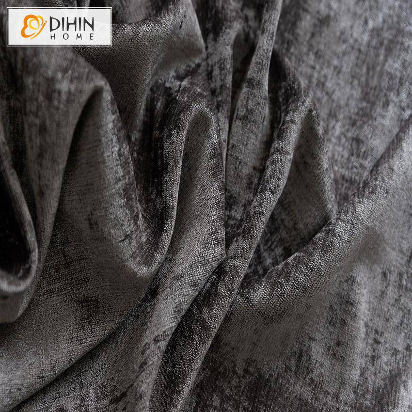 DIHIN HOME European Grey Velvet Curtains,Blackout Grommet Window Curtain for Living Room ,52x63-inch,1 Panel Roman Shades Curtains Window Blinds custom curtains blackout curtains curtains for living room sheer curtains curtain fabric linen curtains kitchen curtains velvet curtains pinch pleat curtains bay window curtains outdoor curtains pleated curtains floral curtains dining room curtains kitchen valances drapes for bedroom patio curtains nursery curtains grommet curtains