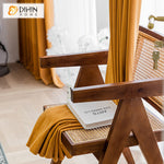 DIHIN HOME European High-end Hermes Orange Curtains,Grommet Window Curtain for Living Room ,52x63-inch,1 Panel Roman Shades Curtains Window Blinds custom curtains blackout curtains curtains for living room sheer curtains curtain fabric linen curtains kitchen curtains velvet curtains pinch pleat curtains bay window curtains outdoor curtains pleated curtains floral curtains dining room curtains kitchen valances drapes for bedroom patio curtains nursery curtains grommet curtains