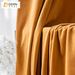 DIHIN HOME European High-end Hermes Orange Curtains,Grommet Window Curtain for Living Room ,52x63-inch,1 Panel Roman Shades Curtains Window Blinds custom curtains blackout curtains curtains for living room sheer curtains curtain fabric linen curtains kitchen curtains velvet curtains pinch pleat curtains bay window curtains outdoor curtains pleated curtains floral curtains dining room curtains kitchen valances drapes for bedroom patio curtains nursery curtains grommet curtains