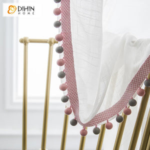 DIHIN HOME European High Quality Luxury Embroidered Curtain,Blackout Curtains Grommet Window Curtain for Living Room ,52x63-inch,1 Panel Roman Shades Curtains Window Blinds custom curtains blackout curtains curtains for living room sheer curtains curtain fabric linen curtains kitchen curtains velvet curtains pinch pleat curtains bay window curtains outdoor curtains pleated curtains floral curtains dining room curtains kitchen valances drapes for bedroom patio curtains nursery curtains grommet curtains