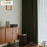 DIHIN HOME European High Quality Velvet Dark Green Color,Blackout Grommet Window Curtain for Living Room ,52x63-inch,1 Panel Roman Shades Curtains Window Blinds custom curtains blackout curtains curtains for living room sheer curtains curtain fabric linen curtains kitchen curtains velvet curtains pinch pleat curtains bay window curtains outdoor curtains pleated curtains floral curtains dining room curtains kitchen valances drapes for bedroom patio curtains nursery curtains grommet curtains