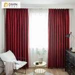 DIHIN HOME European High Quality Velvet Red Wine Color,Blackout Grommet Window Curtain for Living Room ,52x63-inch,1 Panel Roman Shades Curtains Window Blinds custom curtains blackout curtains curtains for living room sheer curtains curtain fabric linen curtains kitchen curtains velvet curtains pinch pleat curtains bay window curtains outdoor curtains pleated curtains floral curtains dining room curtains kitchen valances drapes for bedroom patio curtains nursery curtains grommet curtains
