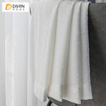 DIHIN HOME European High Quality White Jacquard Sheer Curtain,Grommet Window Curtain for Living Room ,52x63-inch,1 Panel Roman Shades Curtains Window Blinds custom curtains blackout curtains curtains for living room sheer curtains curtain fabric linen curtains kitchen curtains velvet curtains pinch pleat curtains bay window curtains outdoor curtains pleated curtains floral curtains dining room curtains kitchen valances drapes for bedroom patio curtains nursery curtains grommet curtains