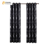DIHIN HOME European Jacquard Curtains ,Blackout Grommet Window Curtain for Living Room ,52x63-inch,1 Panel Roman Shades Curtains Window Blinds custom curtains blackout curtains curtains for living room sheer curtains curtain fabric linen curtains kitchen curtains velvet curtains pinch pleat curtains bay window curtains outdoor curtains pleated curtains floral curtains dining room curtains kitchen valances drapes for bedroom patio curtains nursery curtains grommet curtains