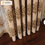 DIHIN HOME European Jacquard Sytle Thickness Fabric,Blackout Grommet Window Curtain for Living Room ,52x63-inch,1 Panel Roman Shades Curtains Window Blinds custom curtains blackout curtains curtains for living room sheer curtains curtain fabric linen curtains kitchen curtains velvet curtains pinch pleat curtains bay window curtains outdoor curtains pleated curtains floral curtains dining room curtains kitchen valances drapes for bedroom patio curtains nursery curtains grommet curtains