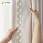 DIHIN HOME European Luxury Beige Embroidered Curtains With Lace,Grommet Window Curtain for Living Room,52x63-inch,1 Panel Roman Shades Curtains Window Blinds custom curtains blackout curtains curtains for living room sheer curtains curtain fabric linen curtains kitchen curtains velvet curtains pinch pleat curtains bay window curtains outdoor curtains pleated curtains floral curtains dining room curtains kitchen valances drapes for bedroom patio curtains nursery curtains grommet curtains