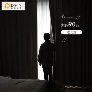 DIHIN HOME European Luxury Embroidered,Blackout Grommet Window Curtain for Living Room ,52x63-inch,1 Panel Roman Shades Curtains Window Blinds custom curtains blackout curtains curtains for living room sheer curtains curtain fabric linen curtains kitchen curtains velvet curtains pinch pleat curtains bay window curtains outdoor curtains pleated curtains floral curtains dining room curtains kitchen valances drapes for bedroom patio curtains nursery curtains grommet curtains