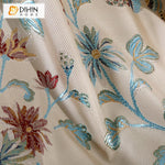 DIHIN HOME European Luxury Embroidered Peacocks,Blackout Grommet Window Curtain for Living Room ,52x63-inch,1 Panel Roman Shades Curtains Window Blinds custom curtains blackout curtains curtains for living room sheer curtains curtain fabric linen curtains kitchen curtains velvet curtains pinch pleat curtains bay window curtains outdoor curtains pleated curtains floral curtains dining room curtains kitchen valances drapes for bedroom patio curtains nursery curtains grommet curtains