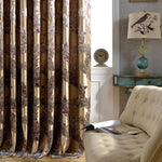 DIHIN HOME European Luxury High-precision Embroidery Thick Curtains,Blackout Grommet Window Curtain for Living Room ,52x63-inch,1 Panel Roman Shades Curtains Window Blinds custom curtains blackout curtains curtains for living room sheer curtains curtain fabric linen curtains kitchen curtains velvet curtains pinch pleat curtains bay window curtains outdoor curtains pleated curtains floral curtains dining room curtains kitchen valances drapes for bedroom patio curtains nursery curtains grommet curtains