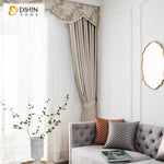 DIHIN HOME European Luxury Imitation Silk Pearl Shell Color Farbic Embroidered Valance,Blackout Curtains Grommet Window Curtain for Living Room ,52x84-inch,1 Panel Roman Shades Window Curtains Curtains Window Blinds Curtains Drapes linen drapery curtains and drapes windows drapes custom curtains blackout curtains curtains for living room window shades sheer curtains curtain fabric window treatments custom drapery