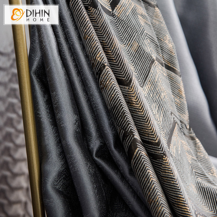 DIHIN HOME European Luxury Jacquard Curtains,Grommet Window Curtain for Living Room,52x63-inch,1 Panel Roman Shades Curtains Window Blinds custom curtains blackout curtains curtains for living room sheer curtains curtain fabric linen curtains kitchen curtains velvet curtains pinch pleat curtains bay window curtains outdoor curtains pleated curtains floral curtains dining room curtains kitchen valances drapes for bedroom patio curtains nursery curtains grommet curtains