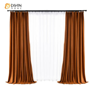 DIHIN HOME European Luxury Retro Curtains,Blackout Grommet Window Curtain for Living Room ,52x63-inch,1 Panel Roman Shades Curtains Window Blinds custom curtains blackout curtains curtains for living room sheer curtains curtain fabric linen curtains kitchen curtains velvet curtains pinch pleat curtains bay window curtains outdoor curtains pleated curtains floral curtains dining room curtains kitchen valances drapes for bedroom patio curtains nursery curtains grommet curtains