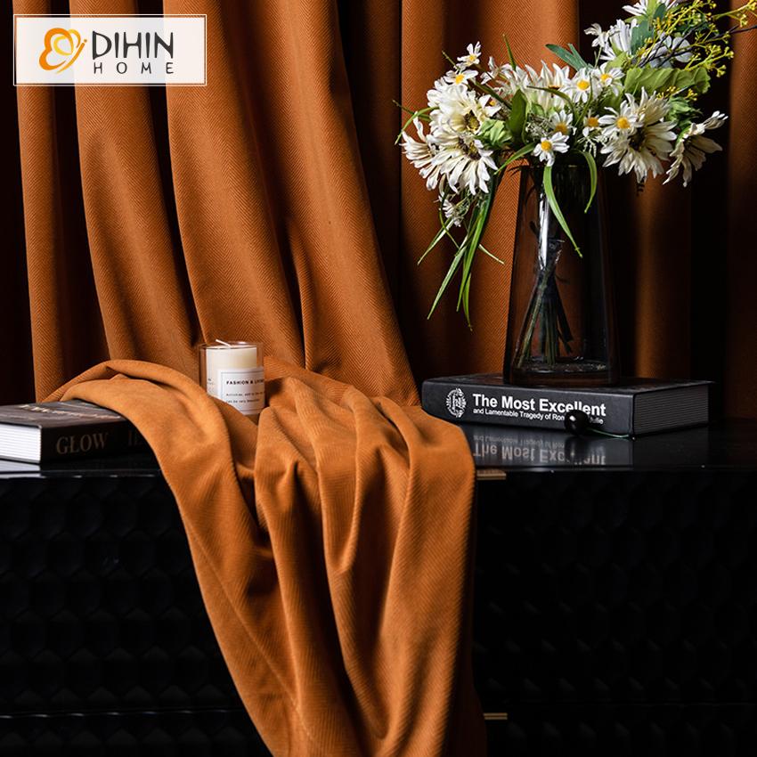 DIHIN HOME European Luxury Retro Curtains,Blackout Grommet Window Curtain for Living Room ,52x63-inch,1 Panel Roman Shades Curtains Window Blinds custom curtains blackout curtains curtains for living room sheer curtains curtain fabric linen curtains kitchen curtains velvet curtains pinch pleat curtains bay window curtains outdoor curtains pleated curtains floral curtains dining room curtains kitchen valances drapes for bedroom patio curtains nursery curtains grommet curtains