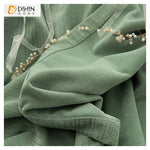 DIHIN HOME European Luxury Thickened Green Embossing,Blackout Grommet Window Curtain for Living Room ,52x63-inch,1 Panel Roman Shades Curtains Window Blinds custom curtains blackout curtains curtains for living room sheer curtains curtain fabric linen curtains kitchen curtains velvet curtains pinch pleat curtains bay window curtains outdoor curtains pleated curtains floral curtains dining room curtains kitchen valances drapes for bedroom patio curtains nursery curtains grommet curtains